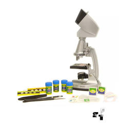 Microscopio Didactico Con Proyector 50x A 1200x Luz Daza