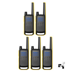 Cinco Handies Motorola T470 35 KM 7 Canales