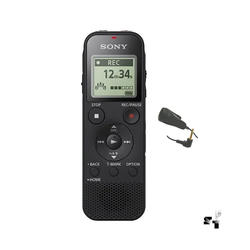 Grabador Digital SONY ICD-PX470 4 GB + Microfono Solapero