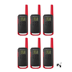 Seis Handies Motorola T210 32 KM - 22 Canales