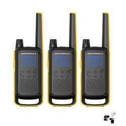 Trio de Handies Motorola T470 35 KM - 7 Canales