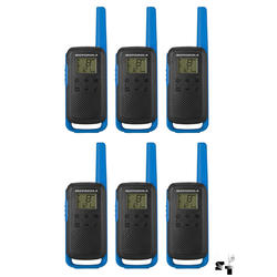 Seis Handies Motorola T270 40 KM - 22 Canales