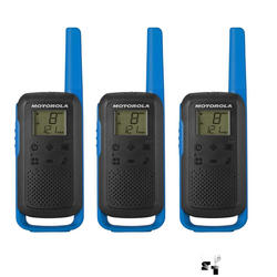 Trio de Handies Motorola T270 40 KM - 22 Canales