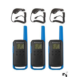 Trio de Handies Motorola T270 40 KM - Modelo Nuevo