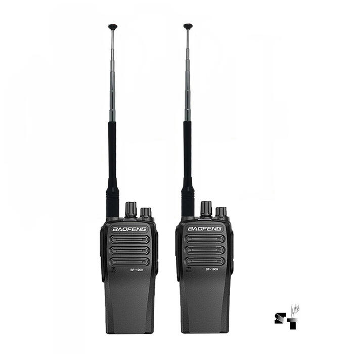 Par de Handie Baofeng BF-1909 10 W Uhf Recargable