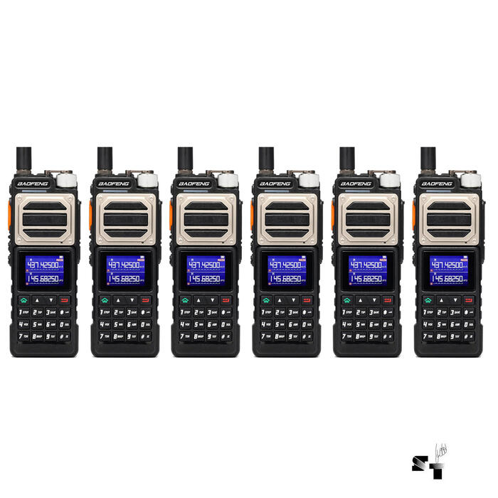 Seis Handies Baofeng UV-25 10 Watts Recargable