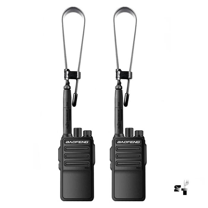 Par de Handies Baofeng BF-1904D 10 W Uhf Recargable