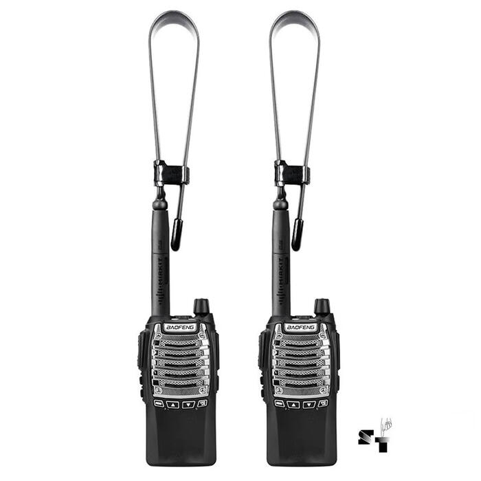 Par de Handies Baofeng UV-8D 8 W Uhf Recargable