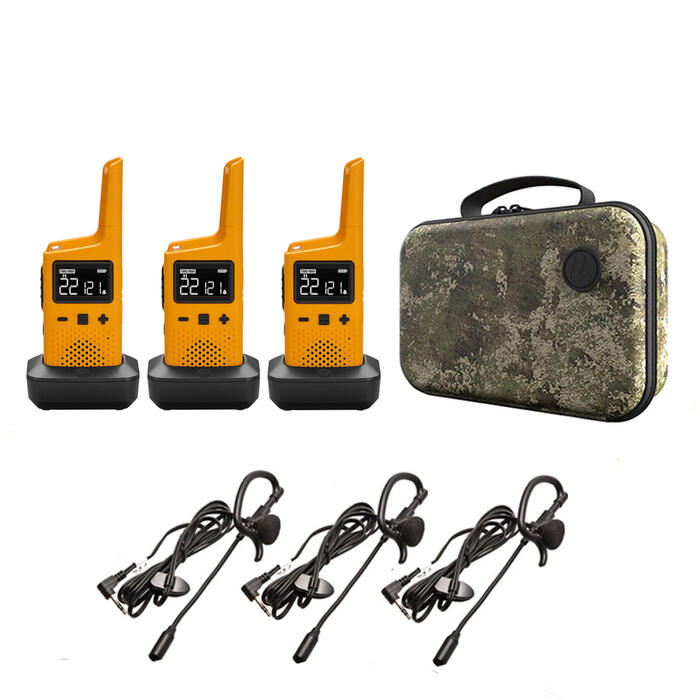Trio de Handies Motorola T380 40 KM - 22 Canales