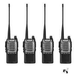 Cuatro Handies Baofeng UV-8D 8 W Uhf Recargable 