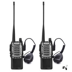 Par de Handies Baofeng UV-8D 8 W Uhf Recargable 